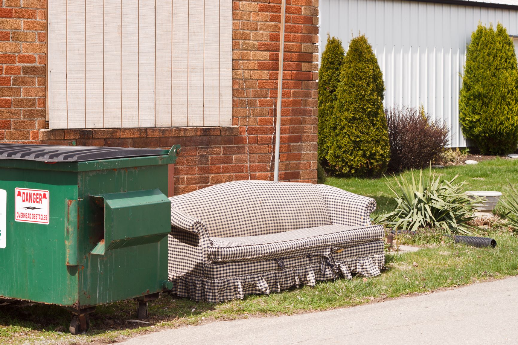 Can You Dispose Of a Couch in a Dumpster