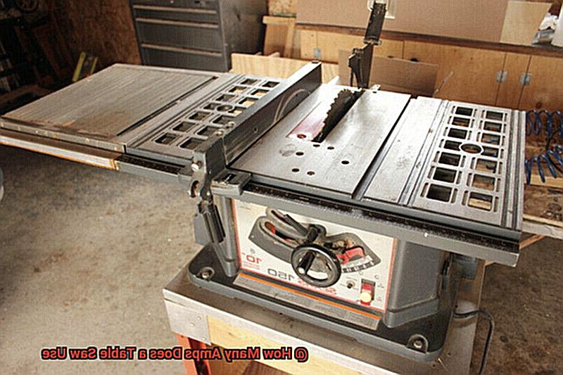 How Many Amps Does a Table Saw Use-3