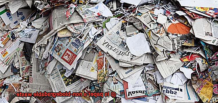 Is paper a non-biodegradable waste-4