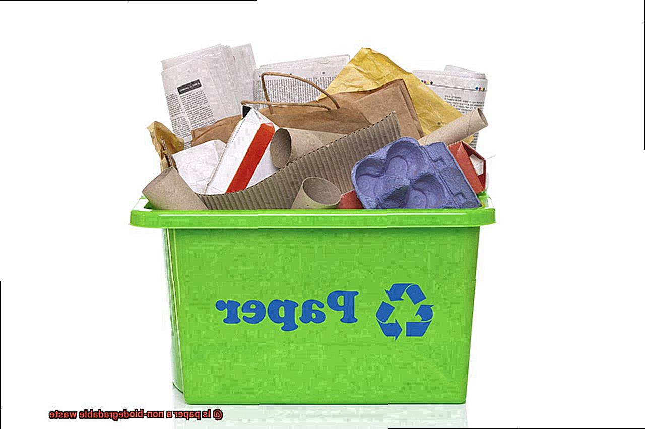 Is paper a non-biodegradable waste-2