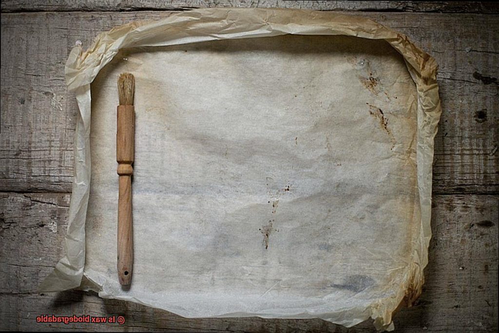 Is wax biodegradable?