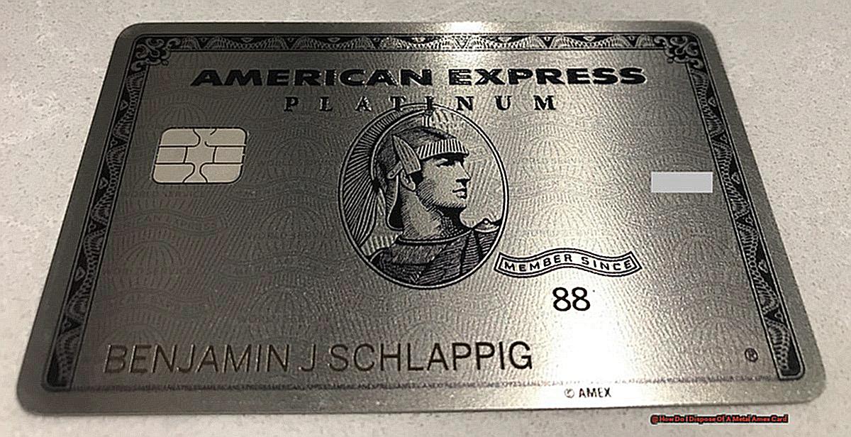 How Do I Dispose Of A Metal Amex Card-2