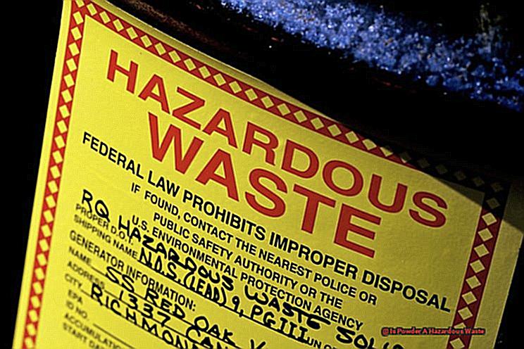Is Powder A Hazardous Waste-3