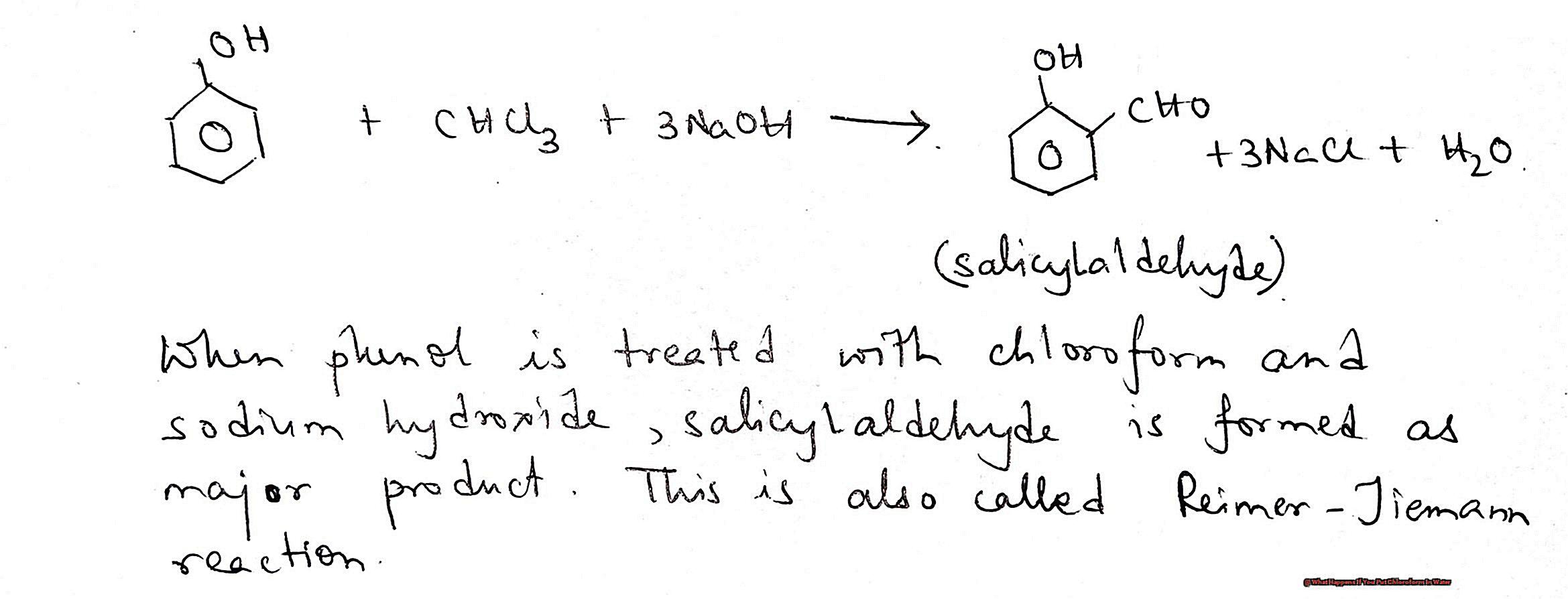 What Happens If You Put Chloroform In Water-2